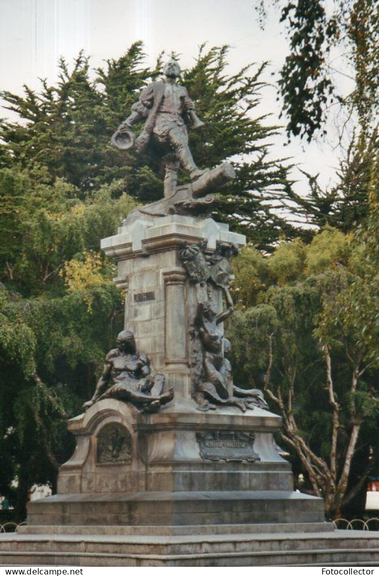 Chili : Punta Arenas Monument Dédié Au Navigateur Magellan - America