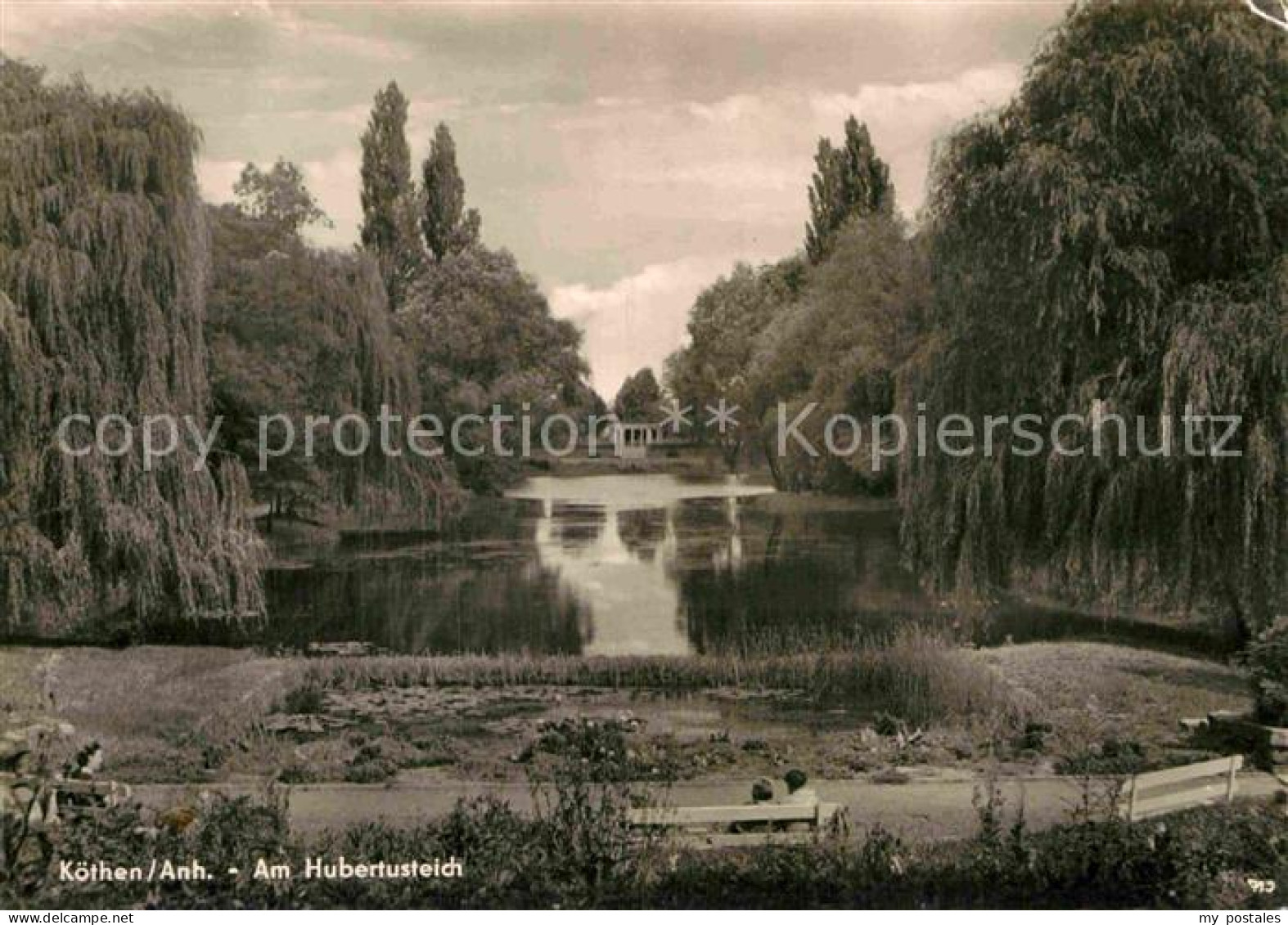 72901274 Koethen Anhalt Hubertusteich  Koethen Anhalt - Koethen (Anhalt)