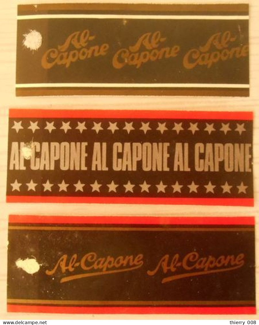 G11 Lot Bagues De Cigares Al Capone  3 Pièces - Bagues De Cigares