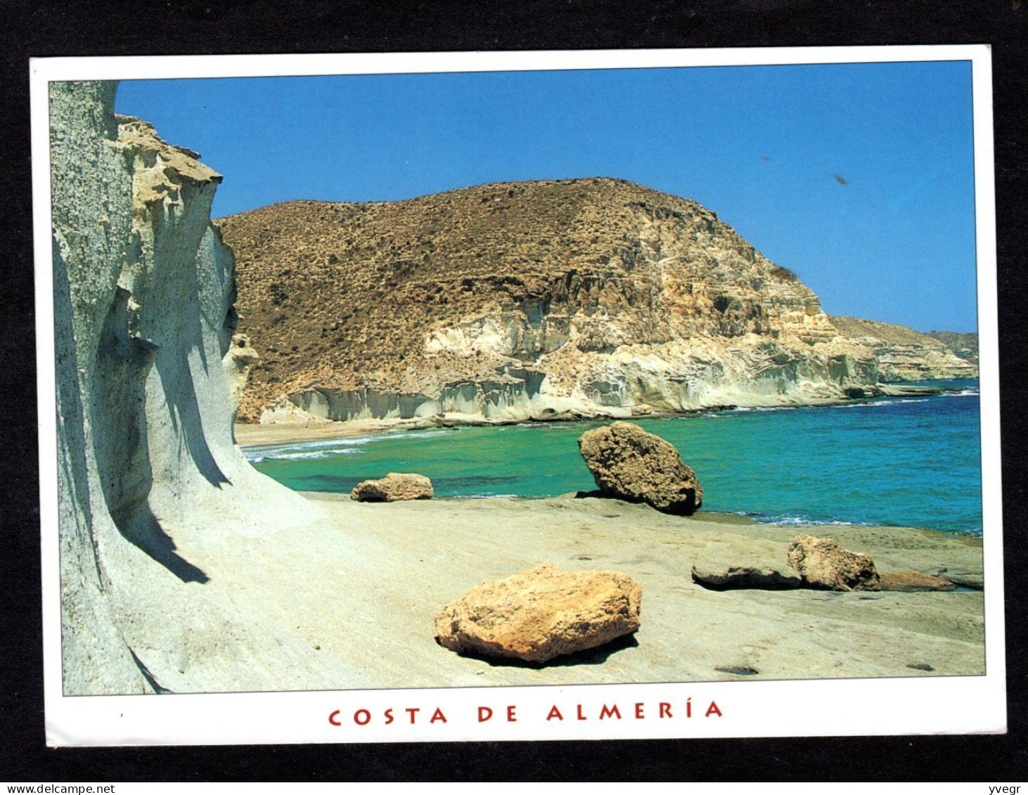 Espagne - Costa De Almeria - Playa Enmedio, Agua Amarga - Parque Natural Cabo De Gata-Hijar - Almería