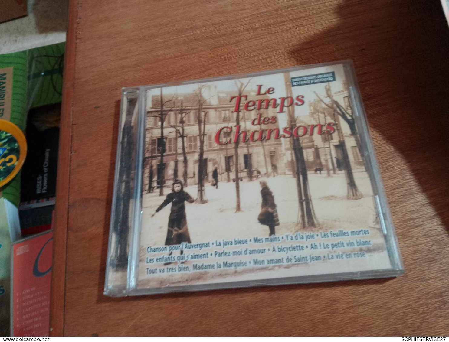 152 //  CD LE TEMPS DES CHANSONS / BRASSENS / TRENET / BOURVIL / PIAF..... - Andere - Franstalig