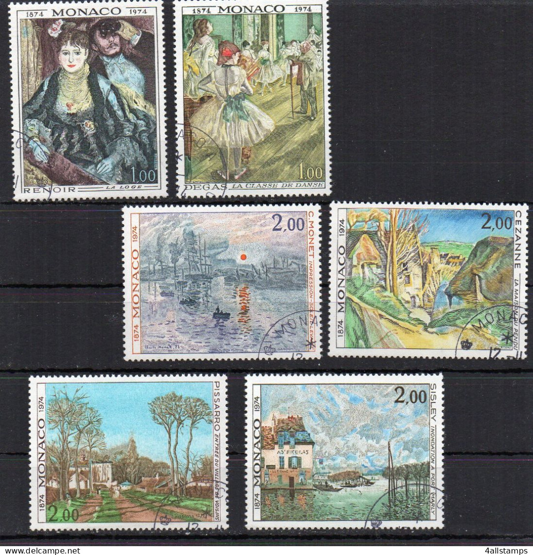 1974 MONACO YV N° 967/972 : Used - Gebruikt - Oblitéré - Mit Poststempel Entwert - Used Stamps