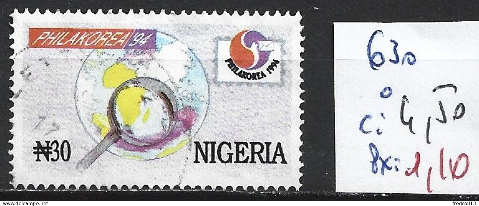 NIGERIA 630 Oblitéré Côte 4.50 € - Nigeria (1961-...)