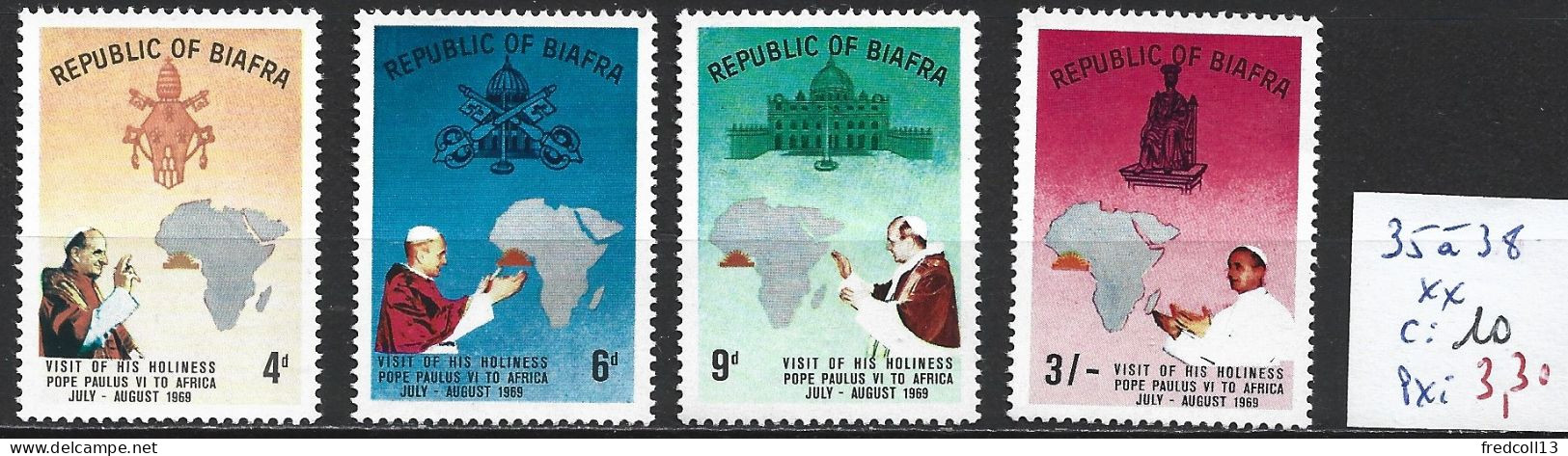 BIAFRA 35 à 38 ** Côte 10 € - Nigeria (1961-...)