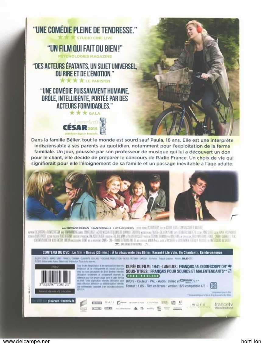 DVD Film - La Famille Bélier - Komedie