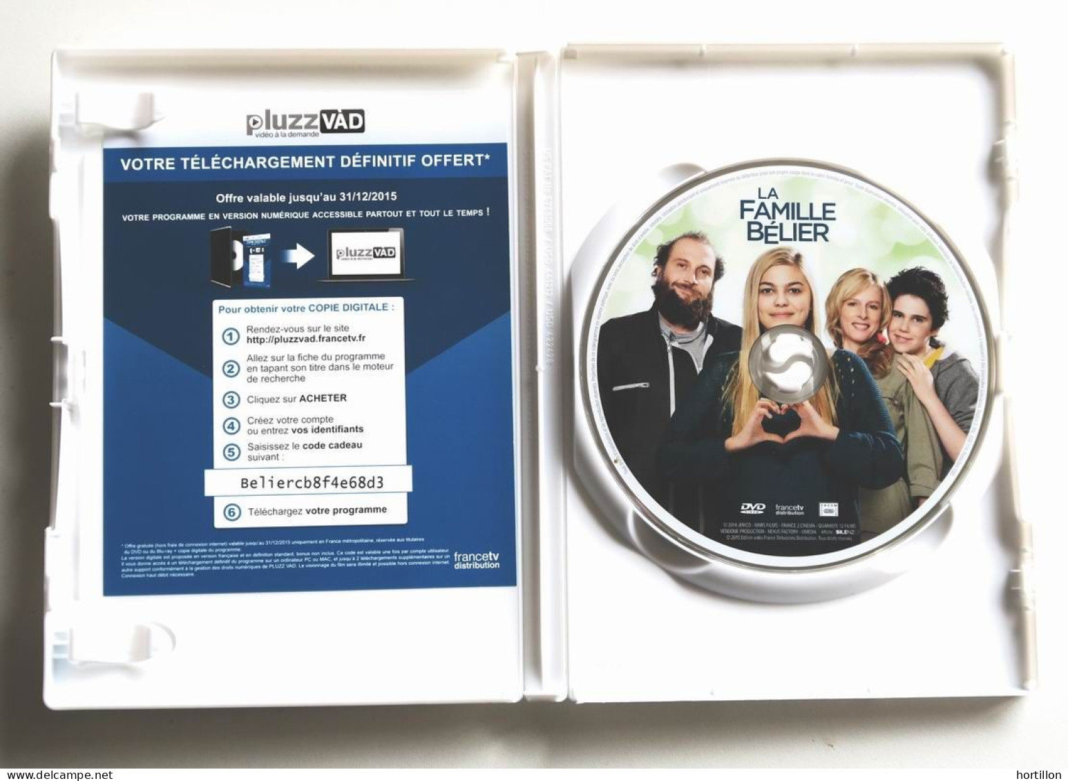 DVD Film - La Famille Bélier - Komedie