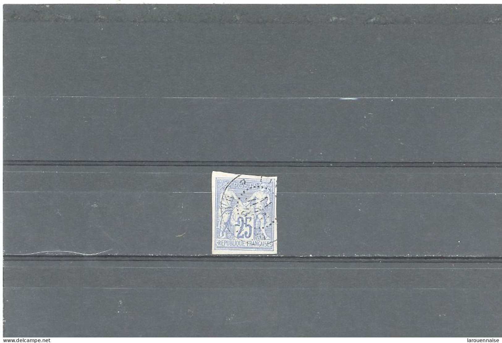 ANNAM ET TONKIN-COLONIES GÉNÉRALES-N°36 TYPE SAGE 25c OUTREMER TTB -Obl CàD. TO(NKIN)/*HAI-PH(ONG) && Juin 83 - Used Stamps