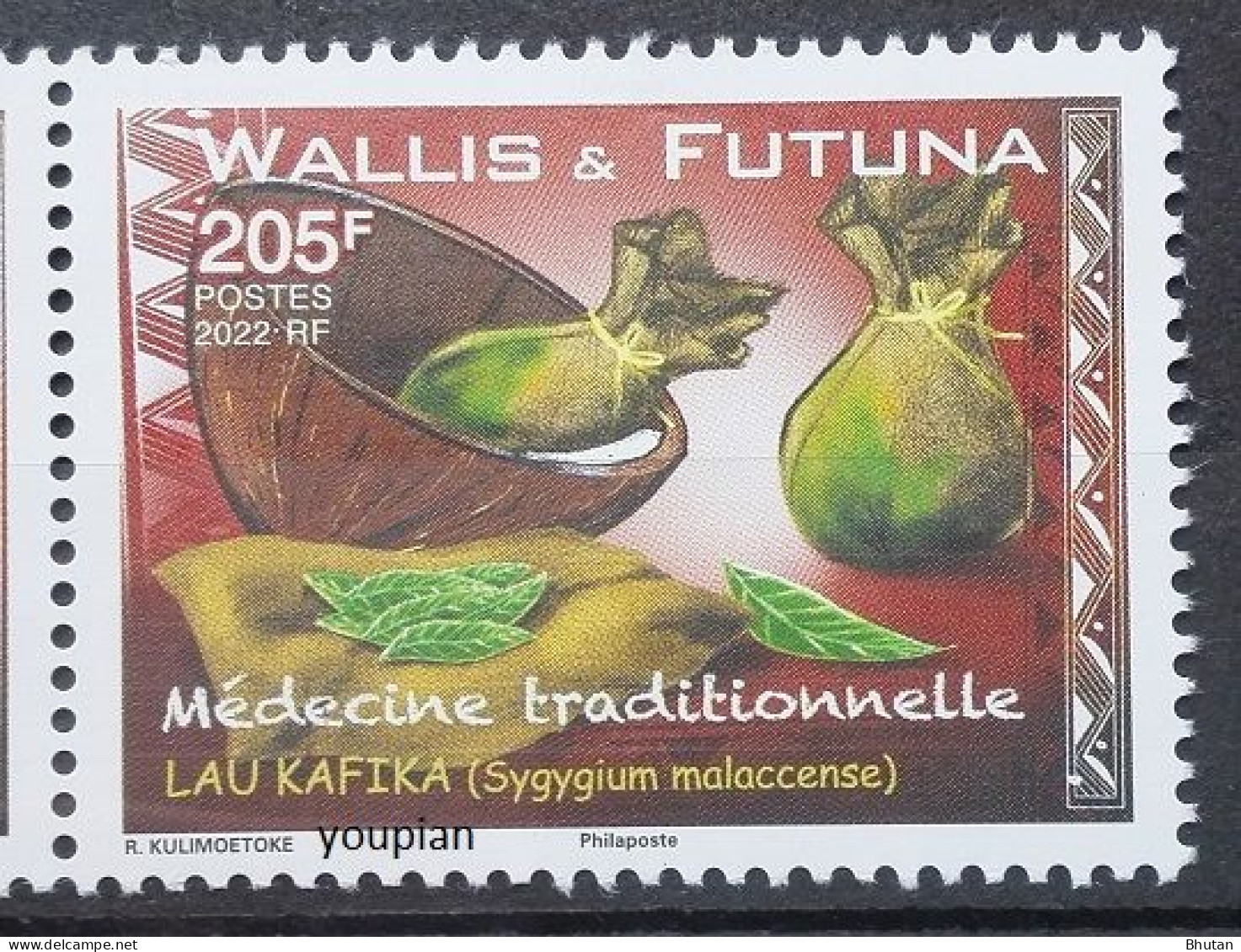 Wallis And Futuna 2022, Traditional Medicine, MNH Single Stamp - Neufs