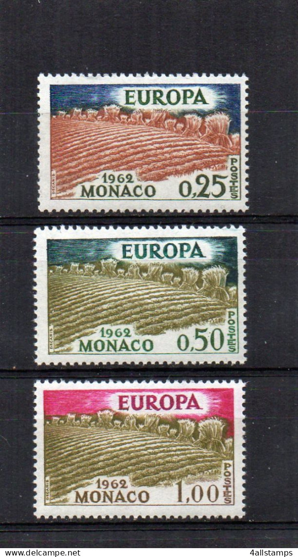 1962 Monaco Mi N°695/697 : ** - MNH - NEUF - POSTFRISCH - POSTFRIS - 1962