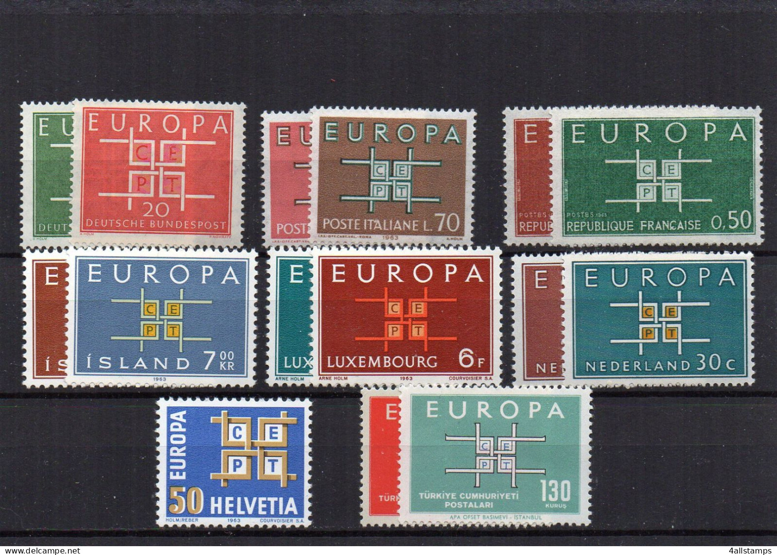 1963 Div Landen : ** - MNH - NEUF - POSTFRISCH - POSTFRIS - 1963