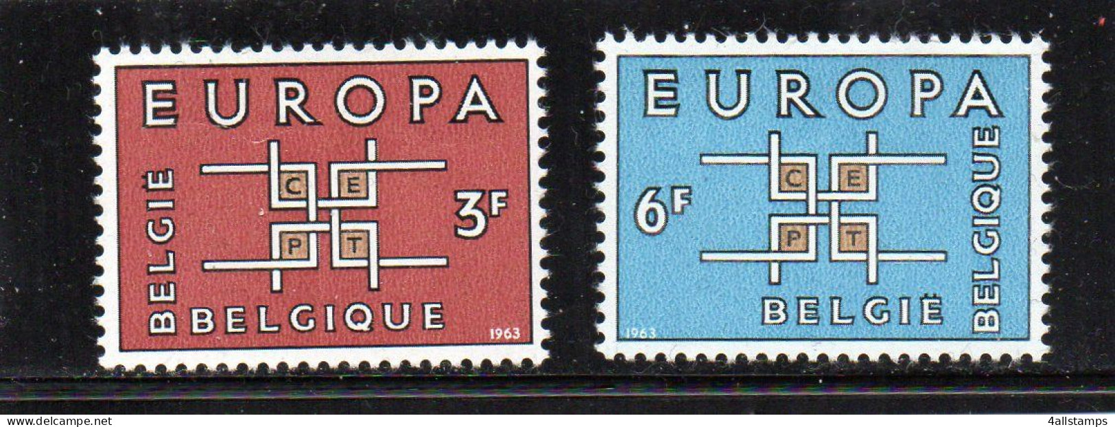 1963 België N° 1320/1321 : ** - MNH - NEUF - POSTFRISCH - POSTFRIS - 1963