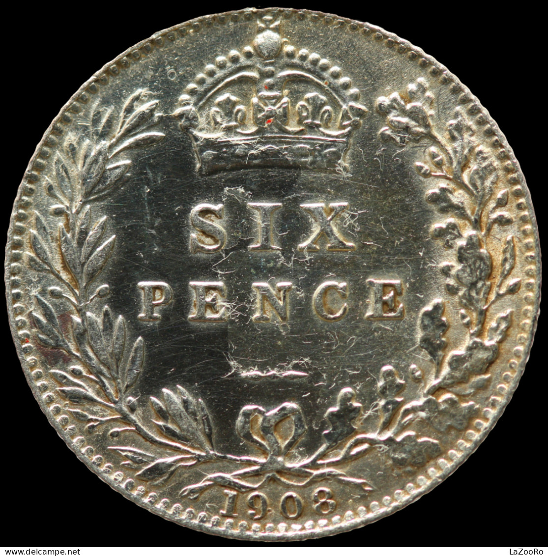 LaZooRo: Great Britain 6 Pence 1908 PROOF Not In Krause - Silver - H. 6 Pence