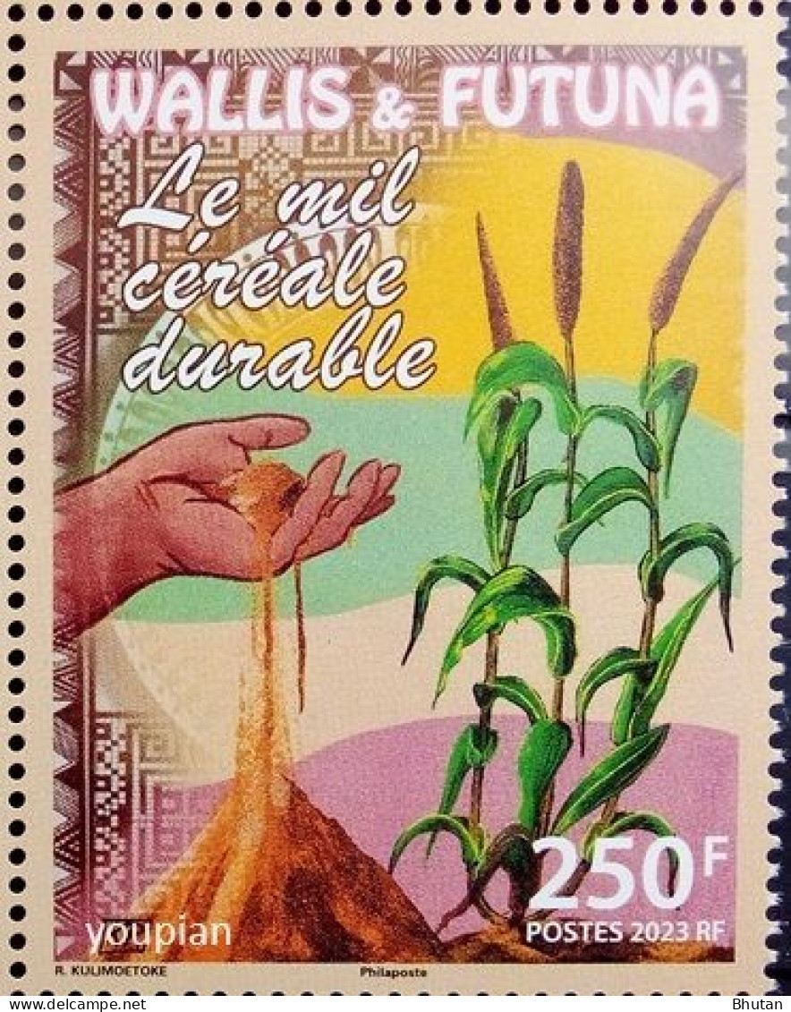 Wallis And Futuna 2023, Sustainable Cereal, MNH Single Stamp - Unused Stamps