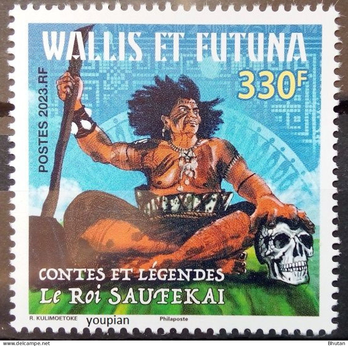 Wallis And Futuna 2023, Tales And Legends - Saufekai King, MNH Single Stamp - Nuevos