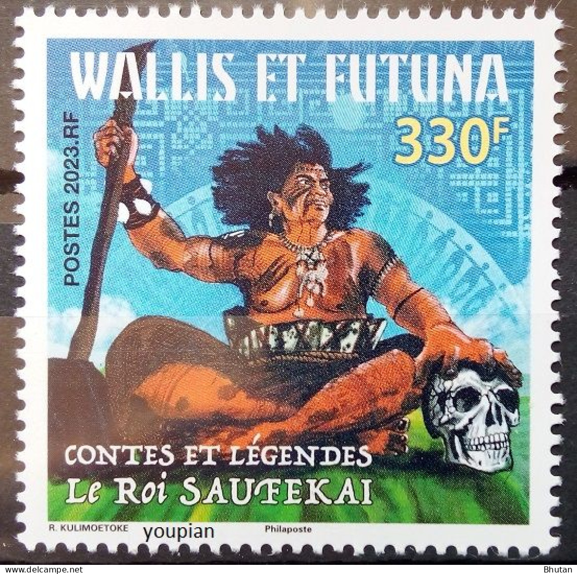 Wallis And Futuna 2023, Tales And Legends - Saufekai King, MNH Single Stamp - Ongebruikt