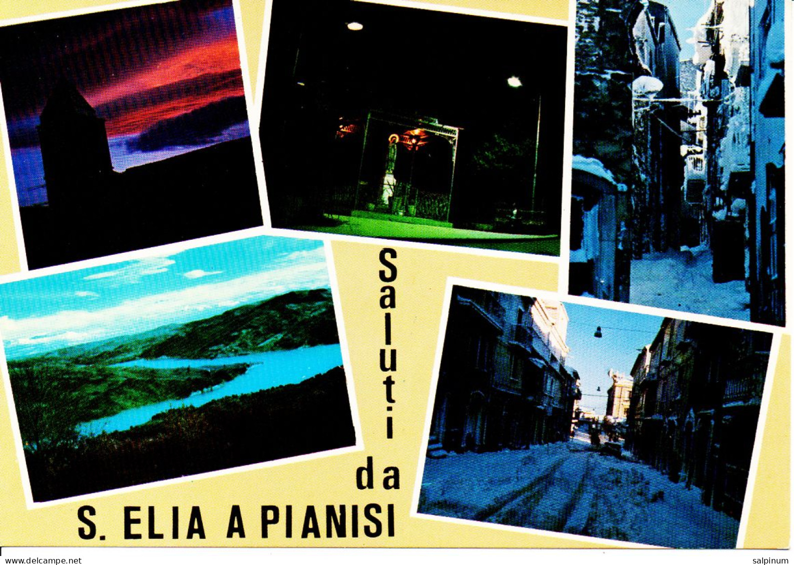 Sant’Elia A Pianisi, Saluti Da, Vedutine - Viag. 1985 - Campobasso