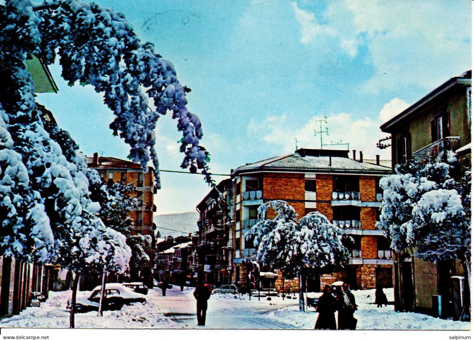 Agnone, Piazza Vittorio Emanuele, ANIMATA - Viag. 1988 - Isernia