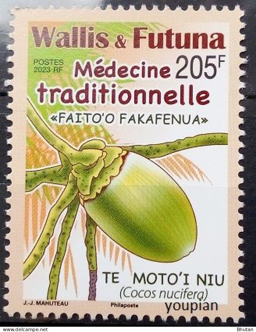 Wallis And Futuna 2023, Traditional Medicine, MNH Single Stamp - Neufs