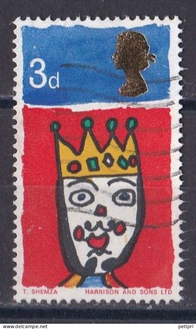 Grande Bretagne - 1952 - 1971 -  Elisabeth II -  Y&T N °  461  Oblitéré - Used Stamps