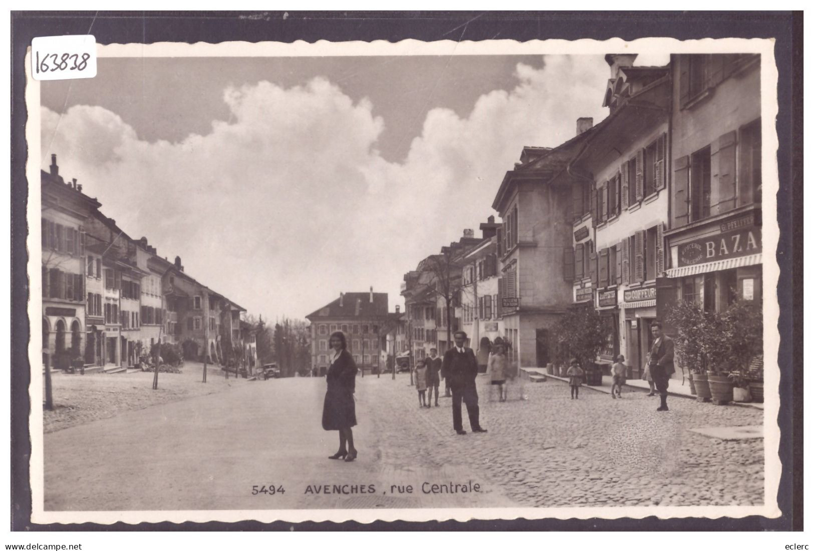 DISTRICT D'AVENCHES - AVENCHES - RUE CENTRALE - TB - Avenches