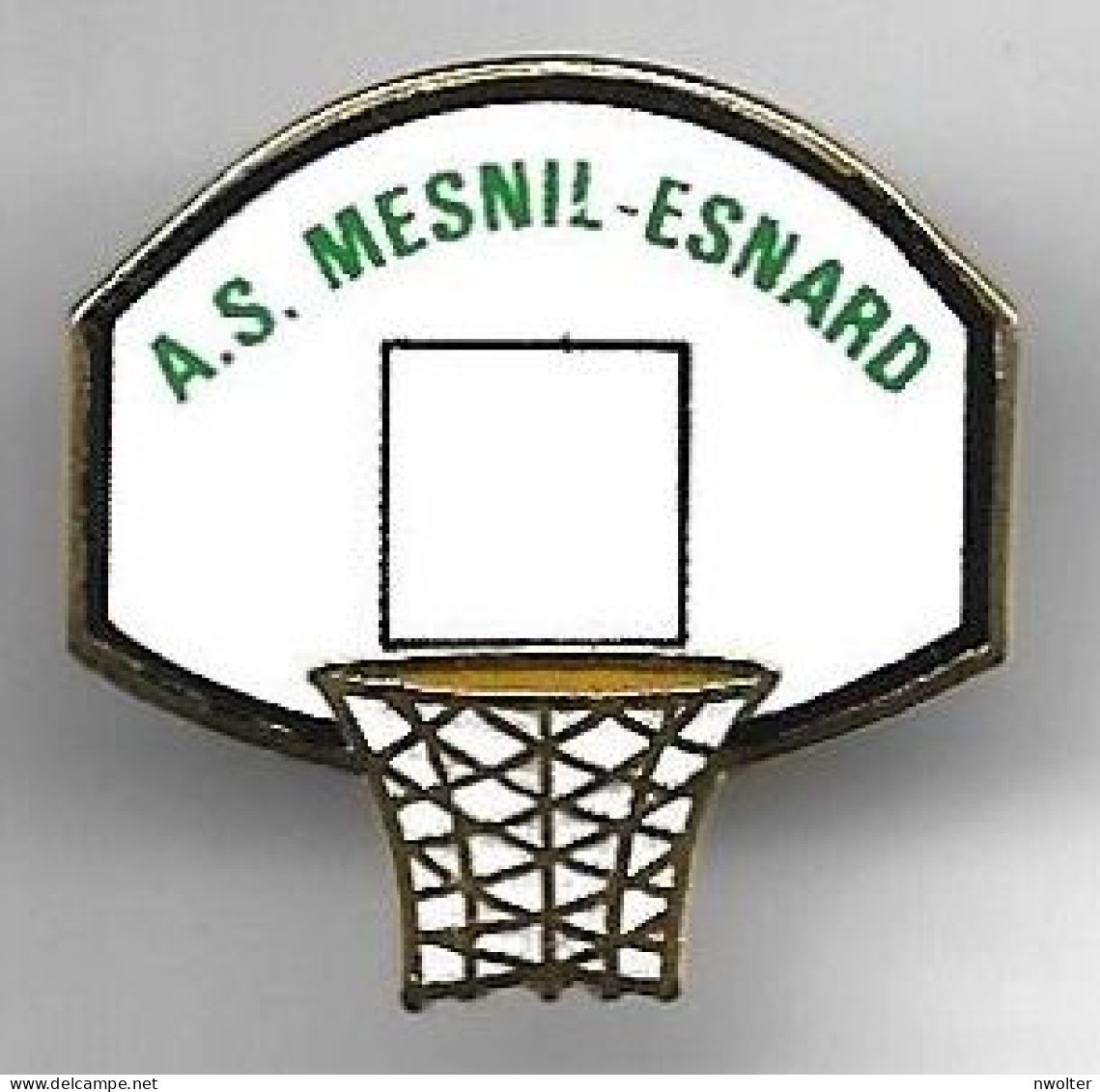 @+ Pin's Basket - AS Mesnil-Esnard - Pallacanestro
