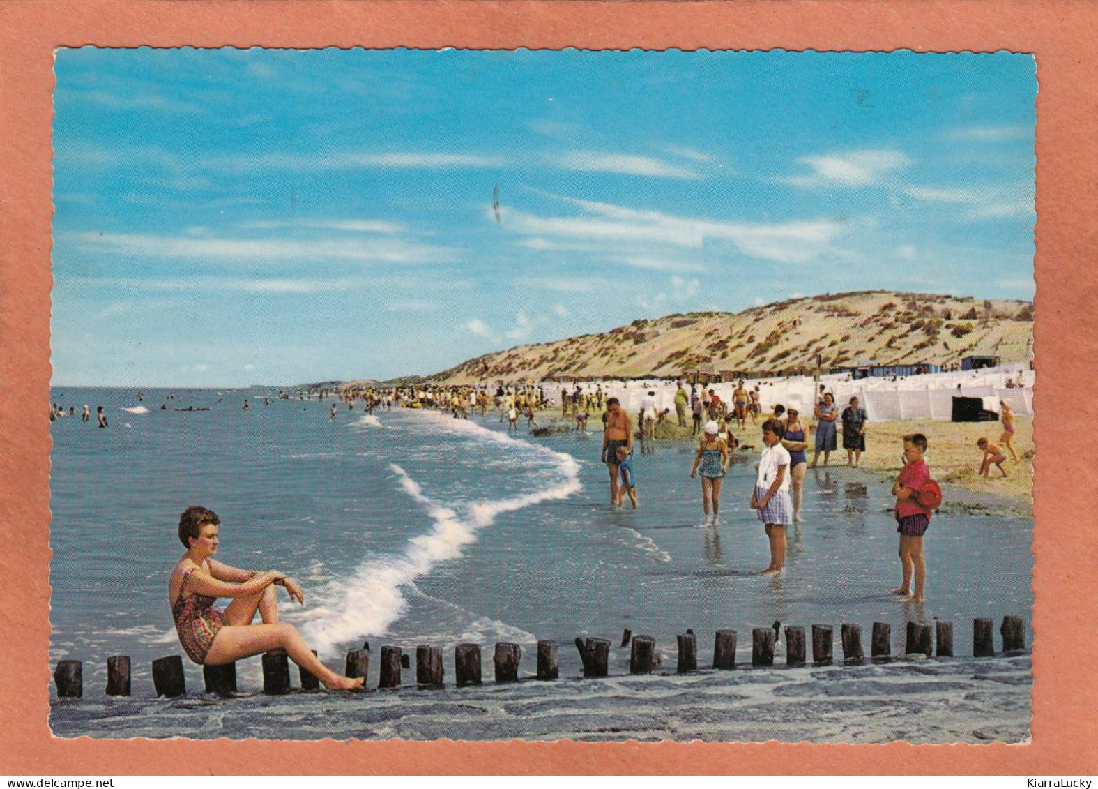 BREDENE - FLANDRE OCCIDENTALE - STRAND EN DUINEN - PLAGE ET DUNES - PIN-UP PIN UP - ECRITE - Bredene