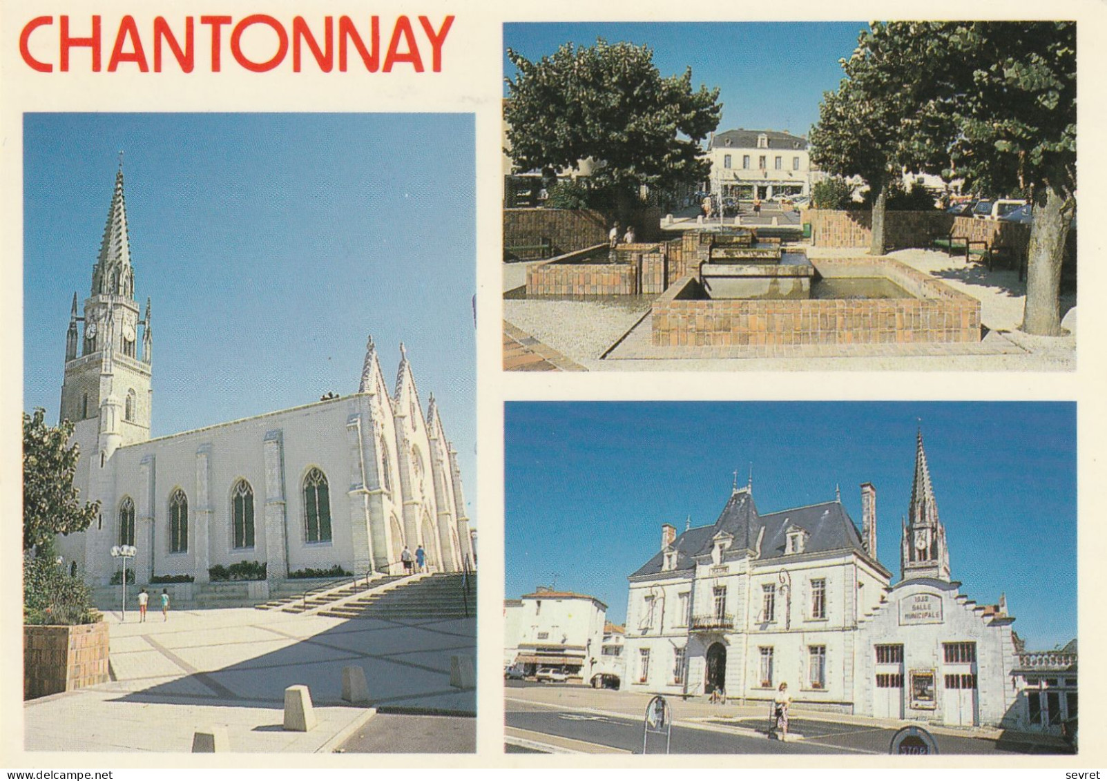 CHANTONNAY . -  CPM Multivues - Chantonnay