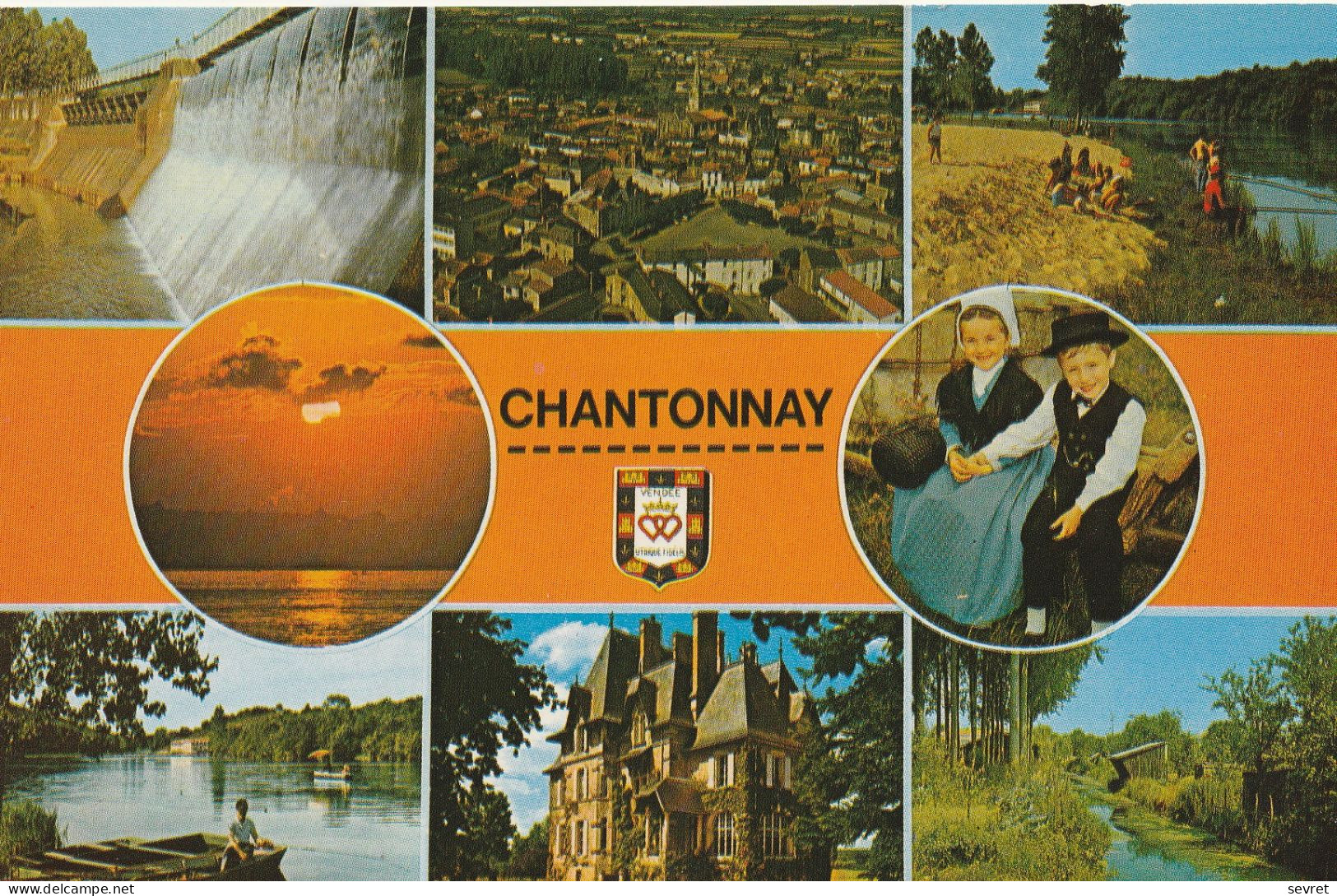 CHANTONNAY . -  CPM Multivues - Chantonnay