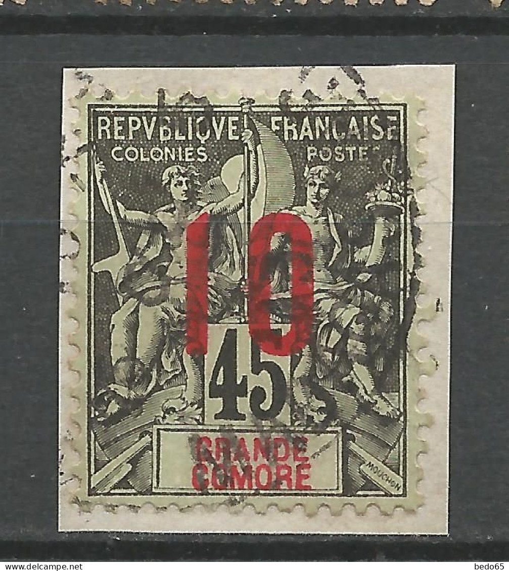 GRANDE COMORE N° 27 OBL Sur Fragment  / Used - Used Stamps