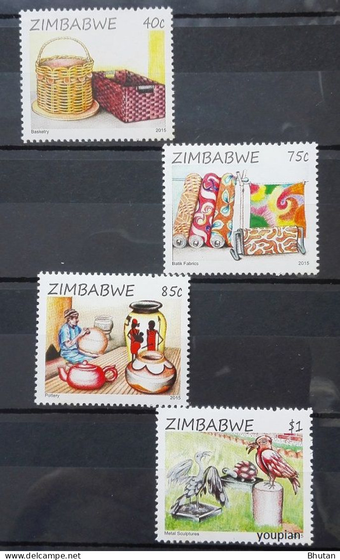 Zimbabwe 2015, Small And Medium Enterprises In Zimbabwe, MNH Stamps Set - Zimbabwe (1980-...)