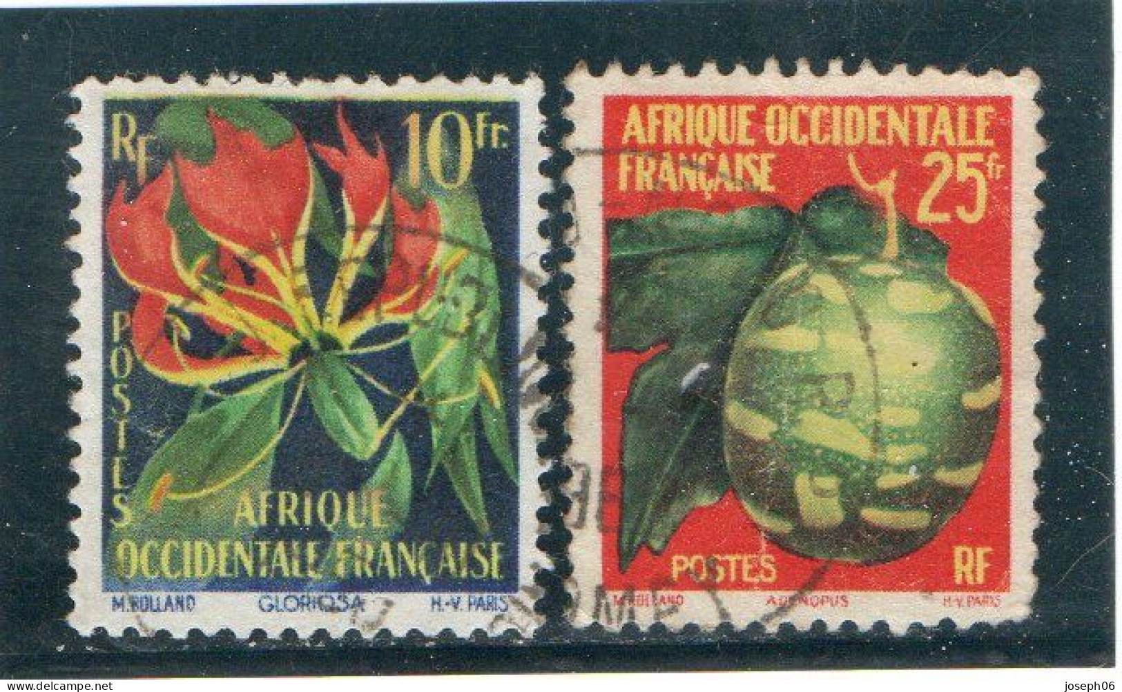 AFRIQUE  OCCIDENTALE   1958  Y.T. N° 68 à 72  Incomplet  Oblitéré  68  69  Frais De Gestion Compris - Autres - Afrique