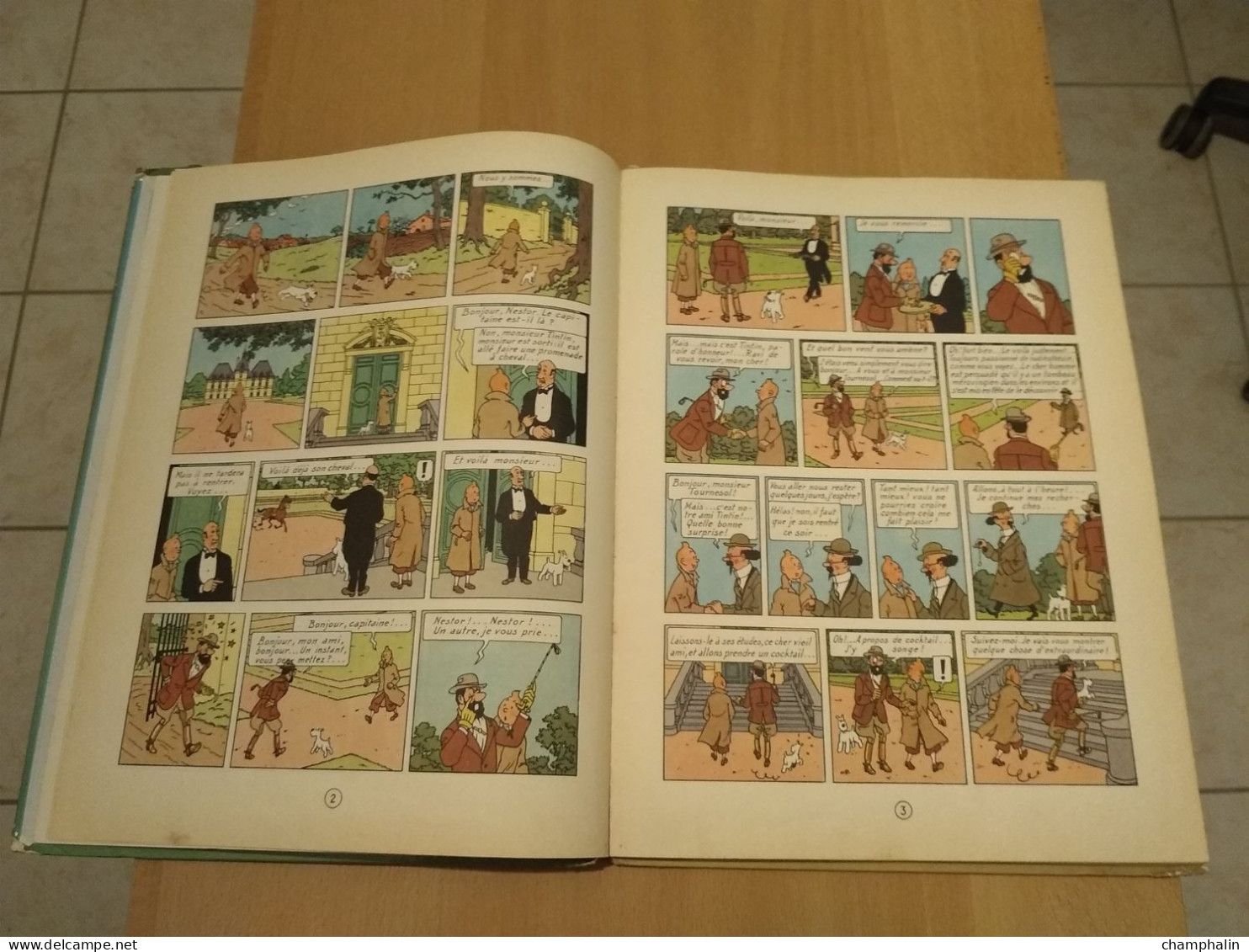 Hergé - Les Aventures de Tintin - Les 7 Boules de Cristal - Ed Casterman Réf Série B 38 (1968) - Voir état & description