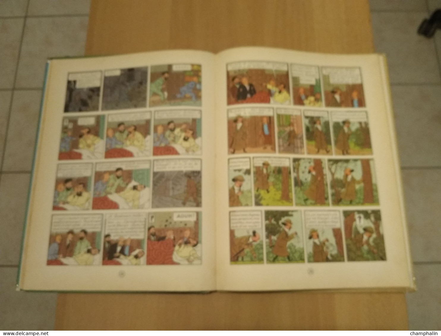 Hergé - Les Aventures de Tintin - Les 7 Boules de Cristal - Ed Casterman Réf Série B 38 (1968) - Voir état & description