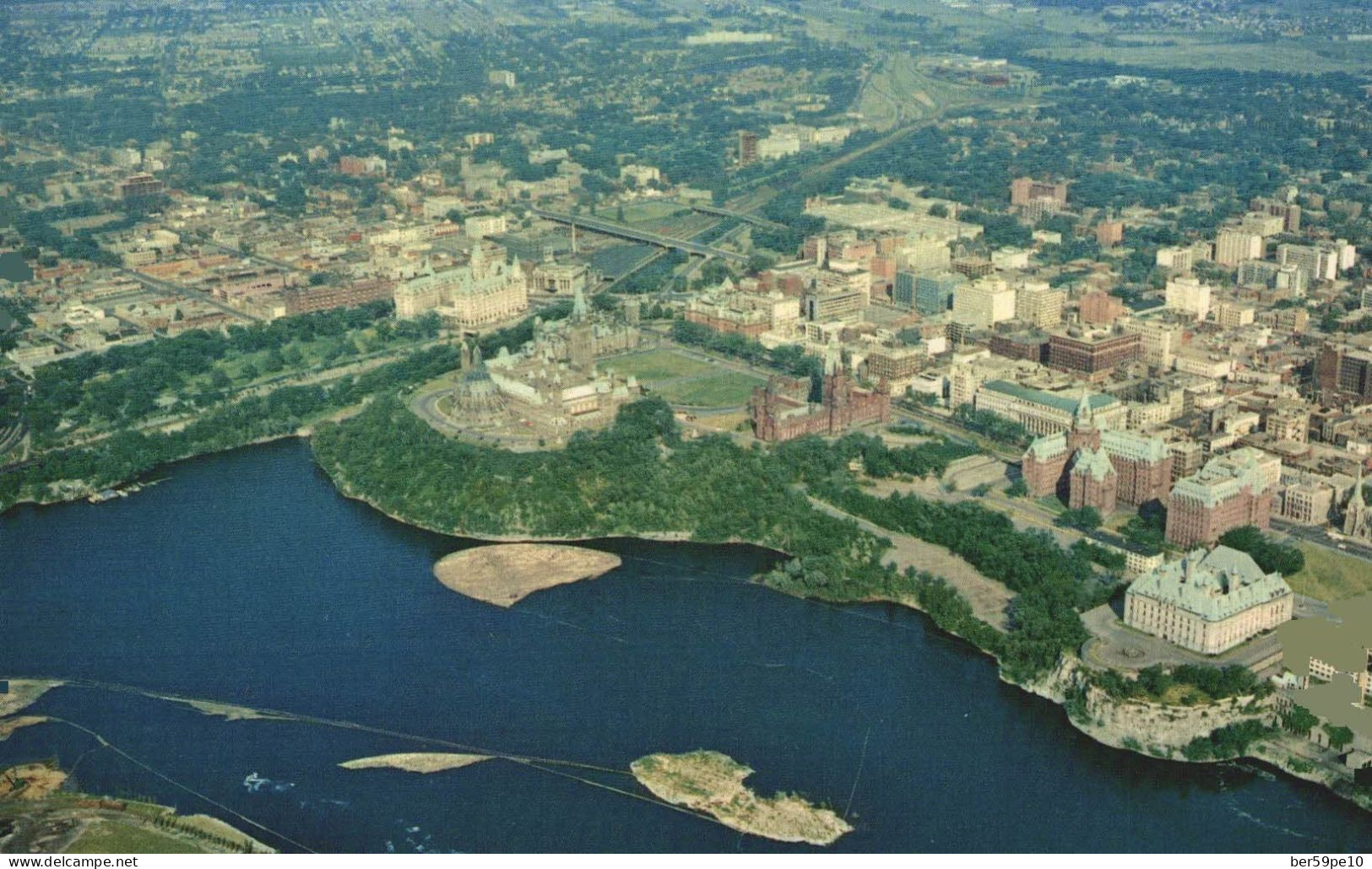 CANADA  ONTARIO OTTAWA AN AERIAL VIEW OF OTTAWA CANADA'S CAPITAL - Ottawa