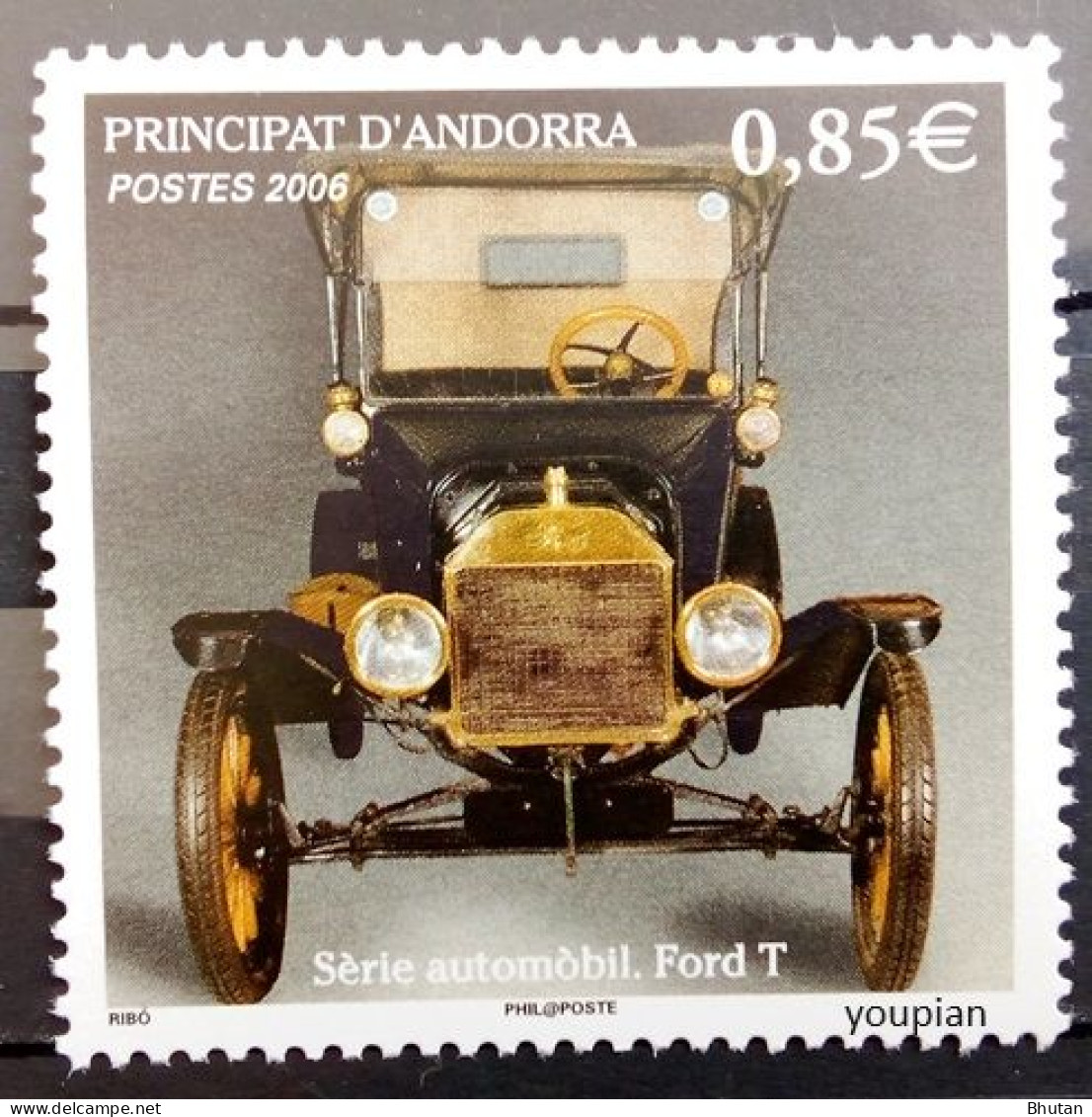 Andorra (French Post) 2006, Oldtimer, MNH Single Stamp - Nuevos