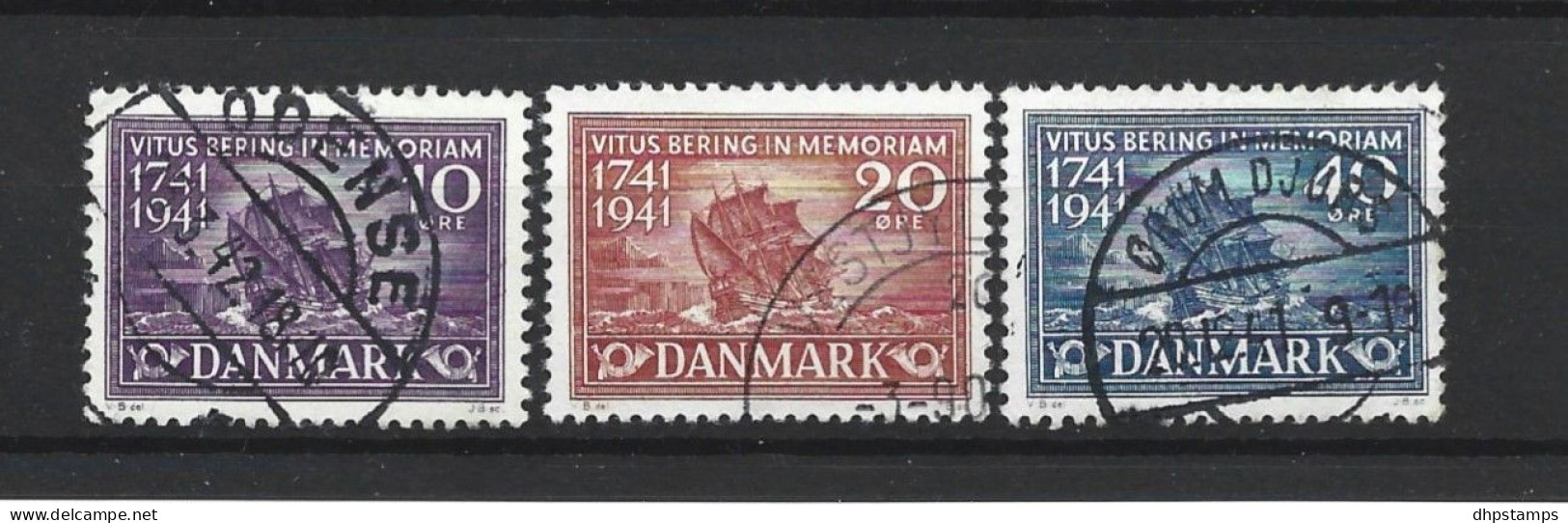 Denmark 1941 Ships Y.T. 278/280 (0) - Gebruikt