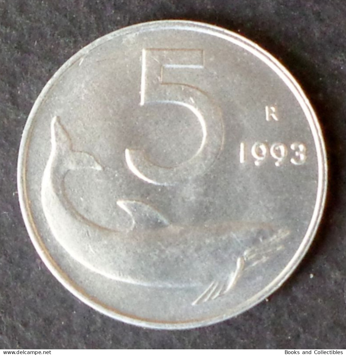 ITALY - 5 Lira 1993 - KM# 92 * Ref. 0198 - 5 Lire
