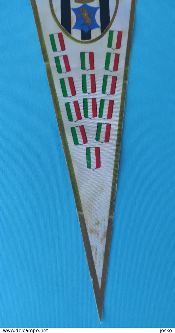 JUVENTUS FC - Italy Original Vintage Football Pennant * Large Size * Italia Calcio Soccer Fussball Foot Futbol RRR - Uniformes Recordatorios & Misc