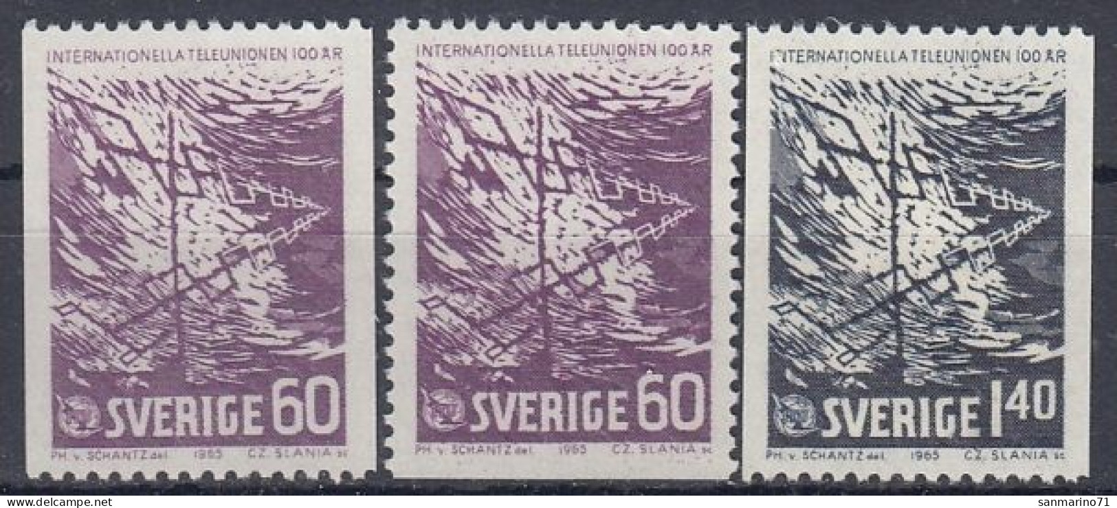 SWEDEN 534-535,unused (**) - Neufs