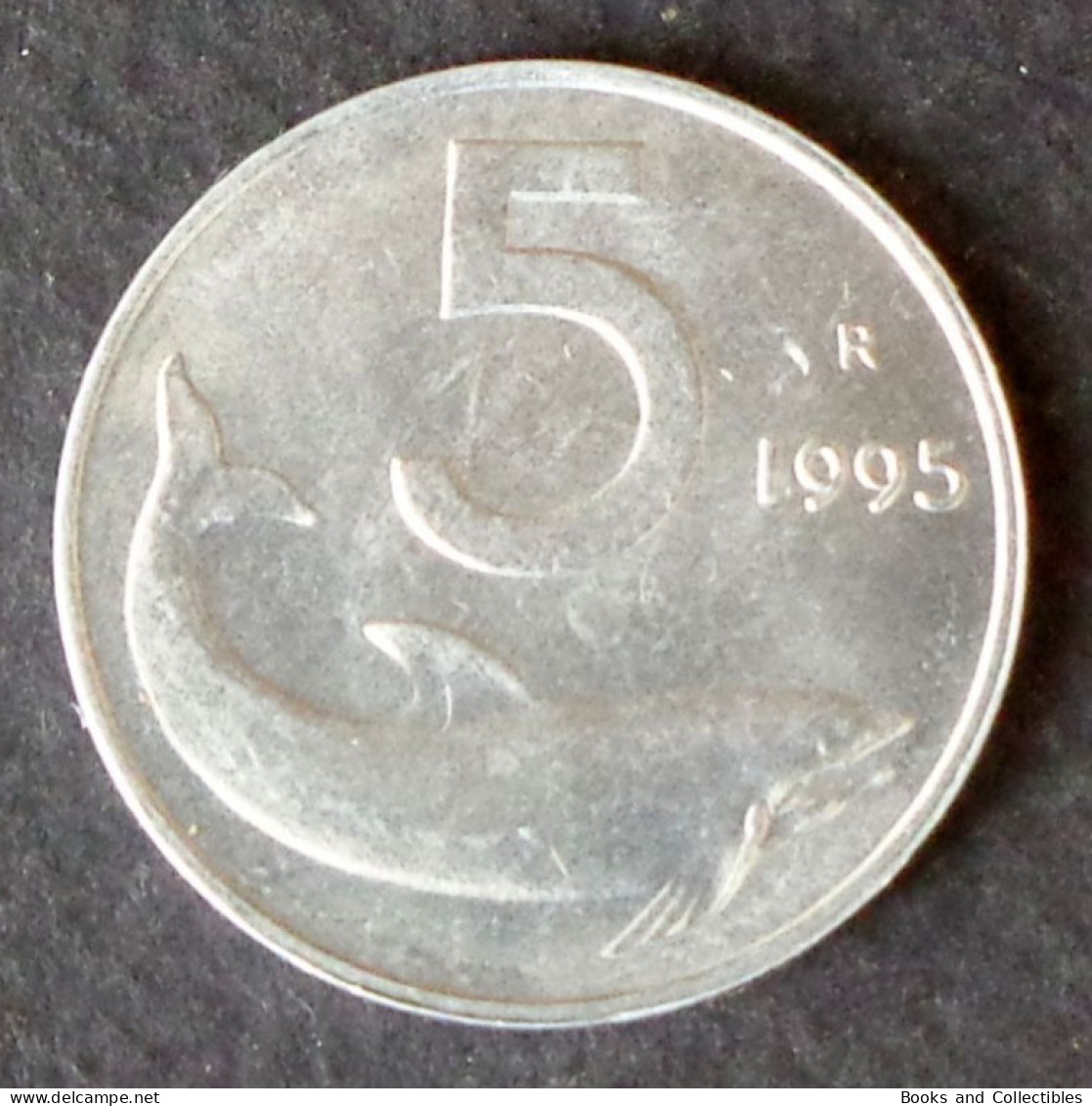 ITALY - 5 Lira 1995 - KM# 92 * Ref. 0200 - 5 Liras