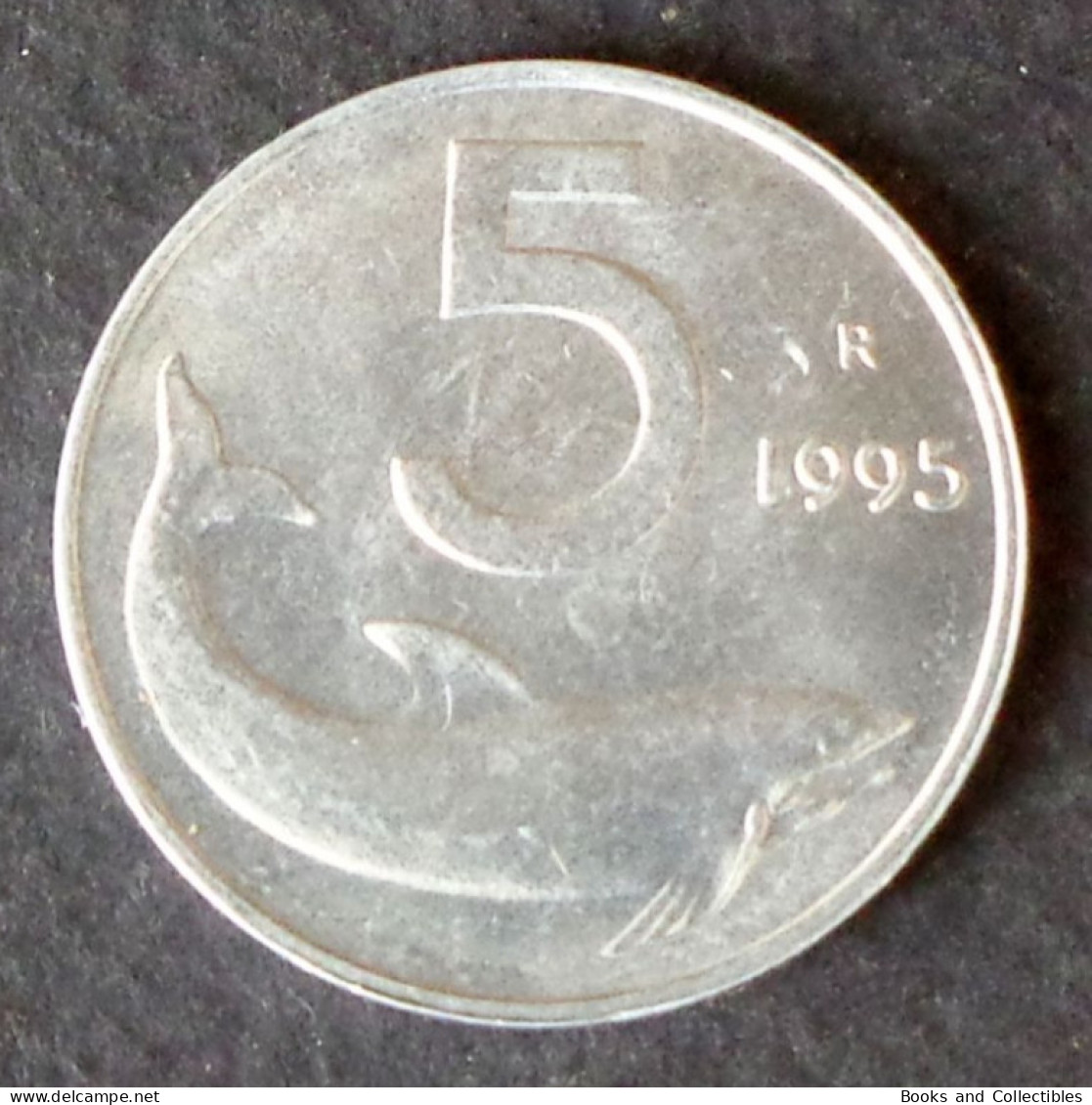 ITALY - 5 Lira 1995 - KM# 92 * Ref. 0200 - 5 Lire