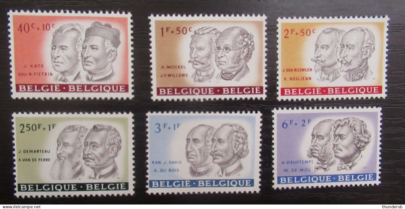 1176/81 'Personaliteiten' - Postfris ** - Côte: 21 Euro - Unused Stamps