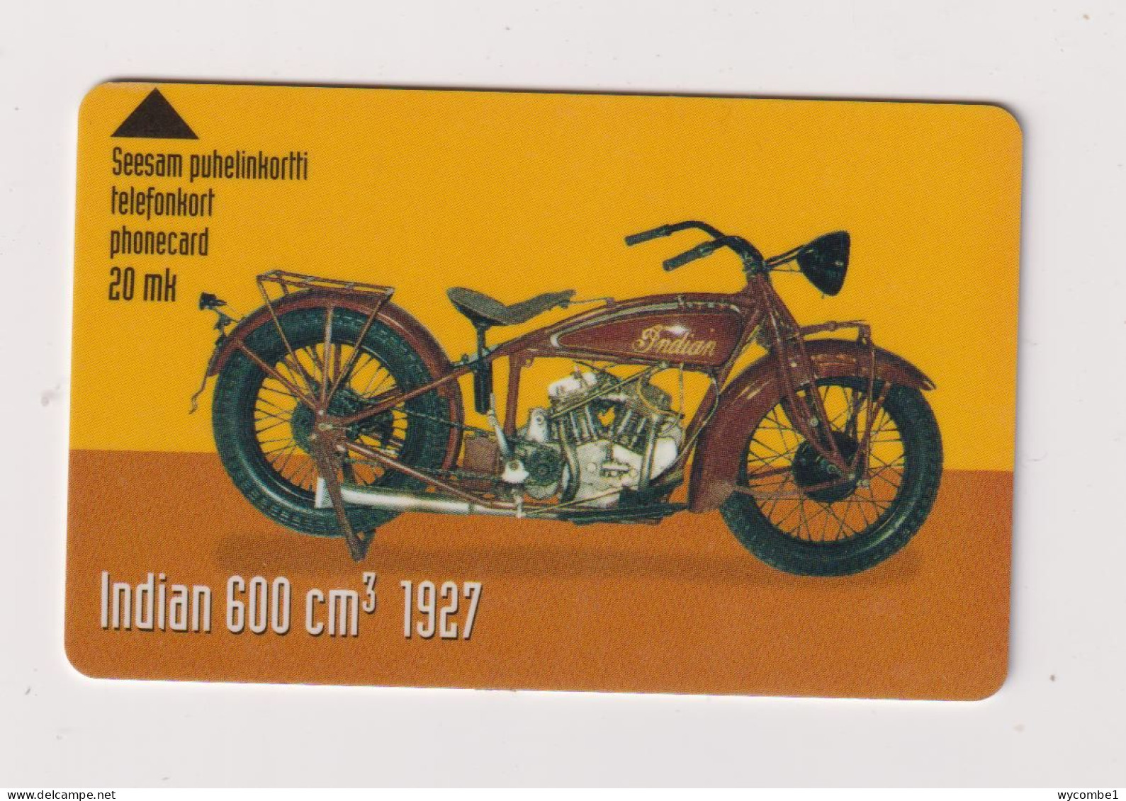 FINLAND  - Motor Cycle Magnetic Phonecard - Finnland