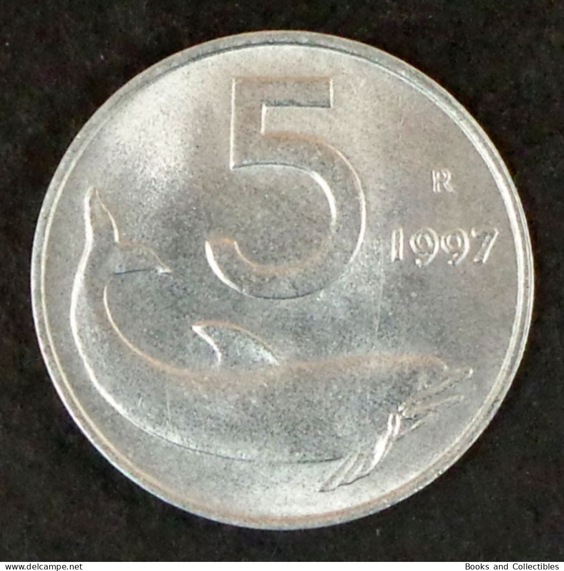 ITALY - 5 Lira 1997 - KM# 92 * Ref. 0202 - 5 Lire