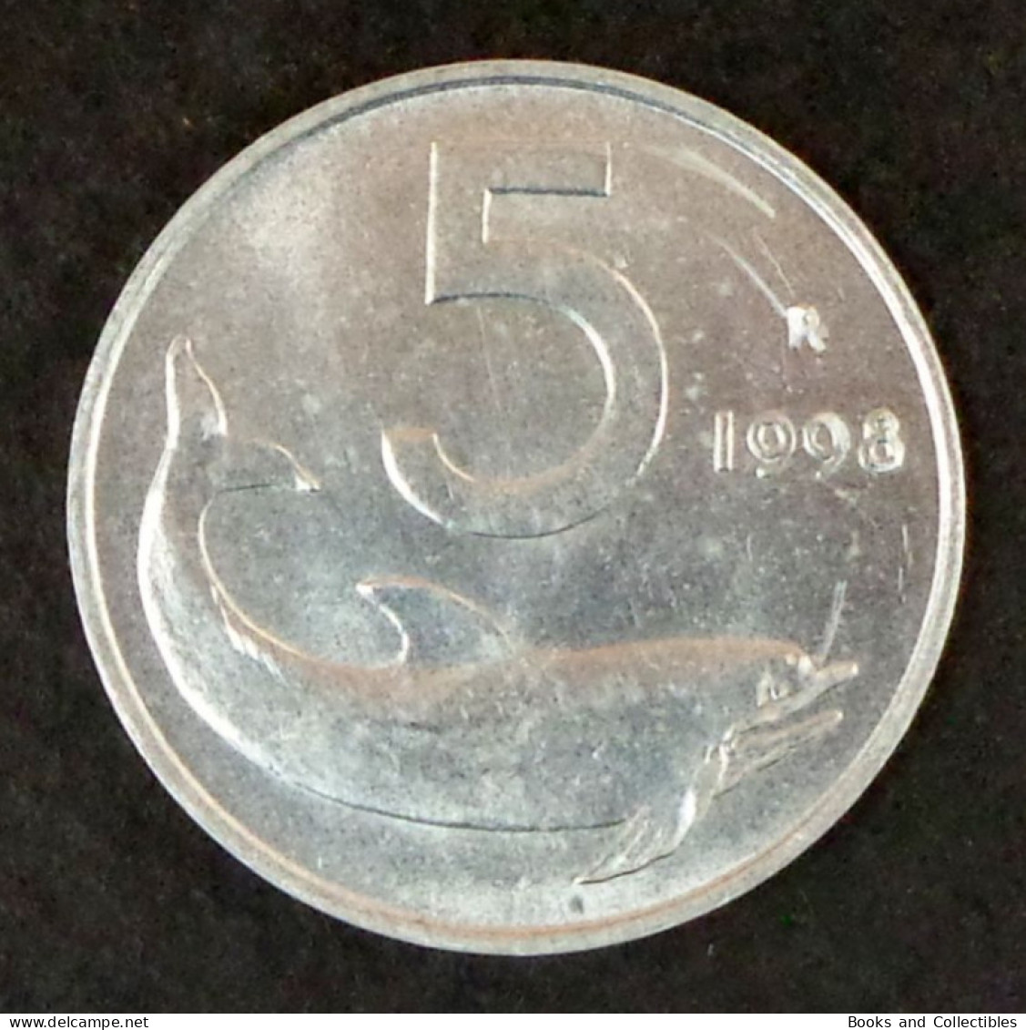 ITALY - 5 Lira 1998 - KM# 92 * Ref. 0203 - 5 Lire