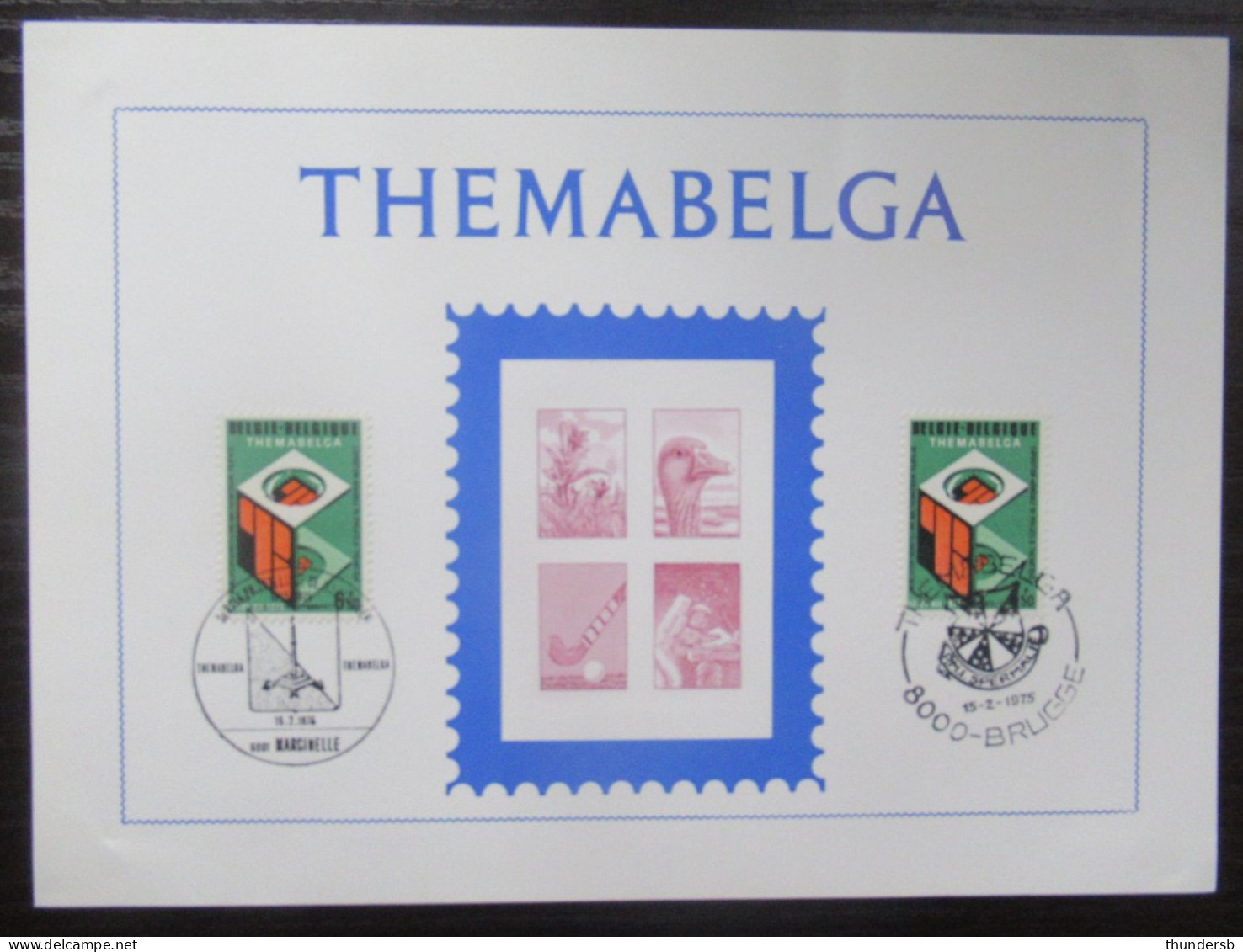 1746 'Themabelga' - Documenti Commemorativi