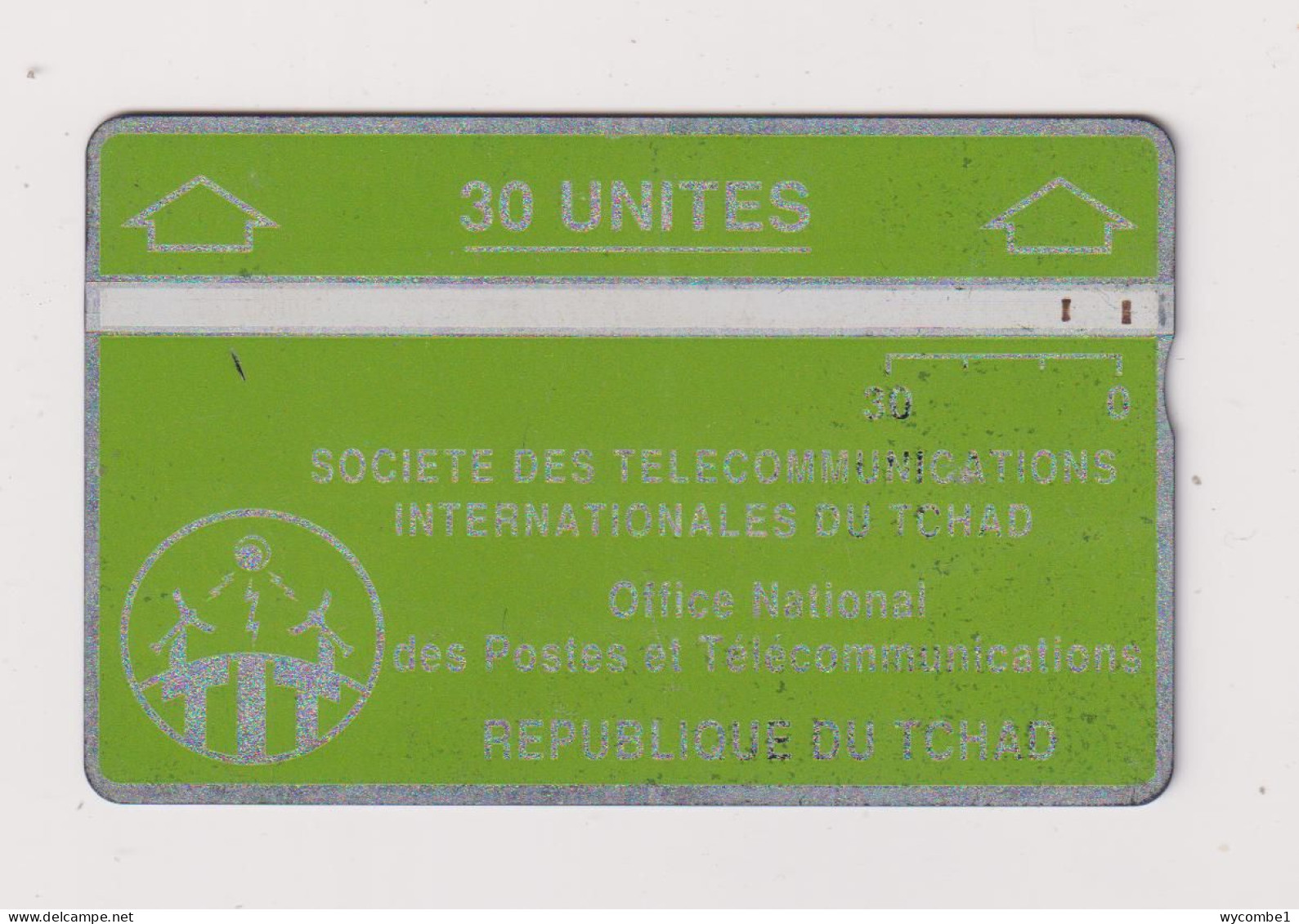 CHAD  - 30 Units Optical Phonecard - Tchad