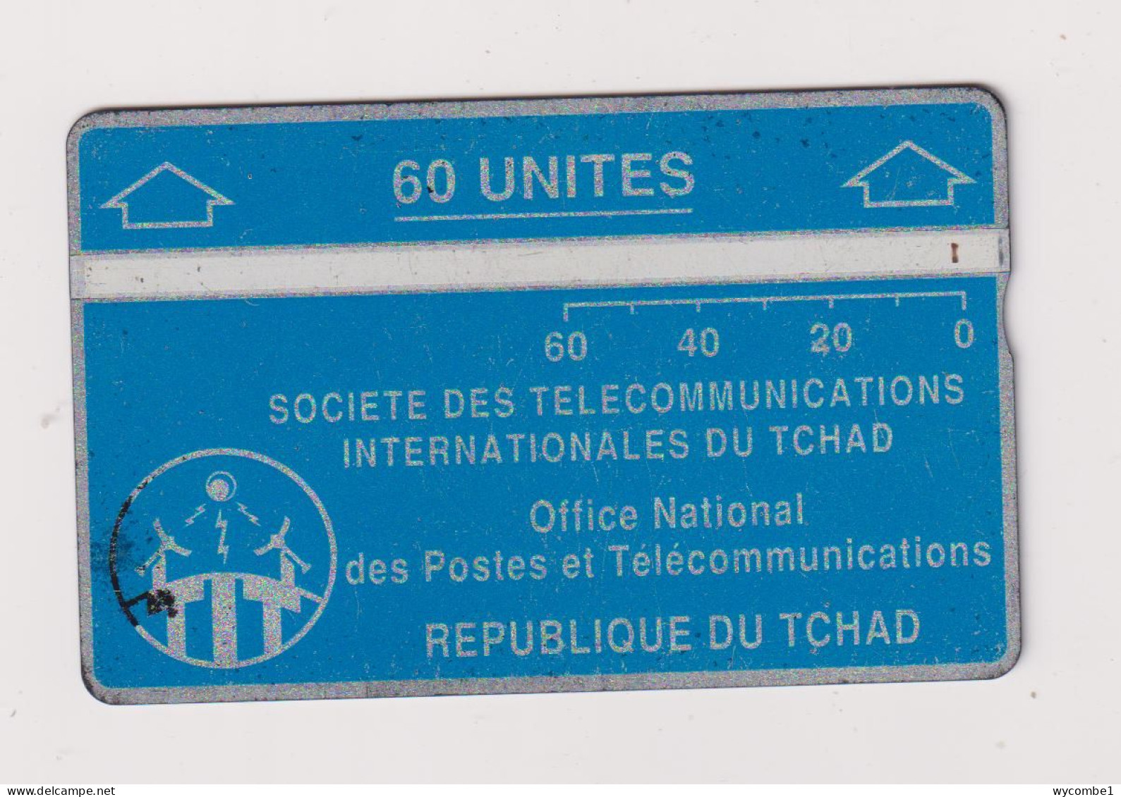 CHAD  - 50 Units Optical Phonecard - Tschad