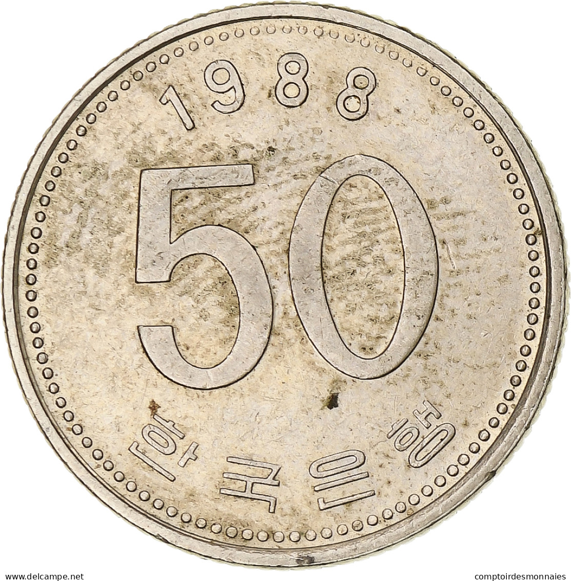 Corée Du Sud, 50 Won, 1988 - Korea (Zuid)