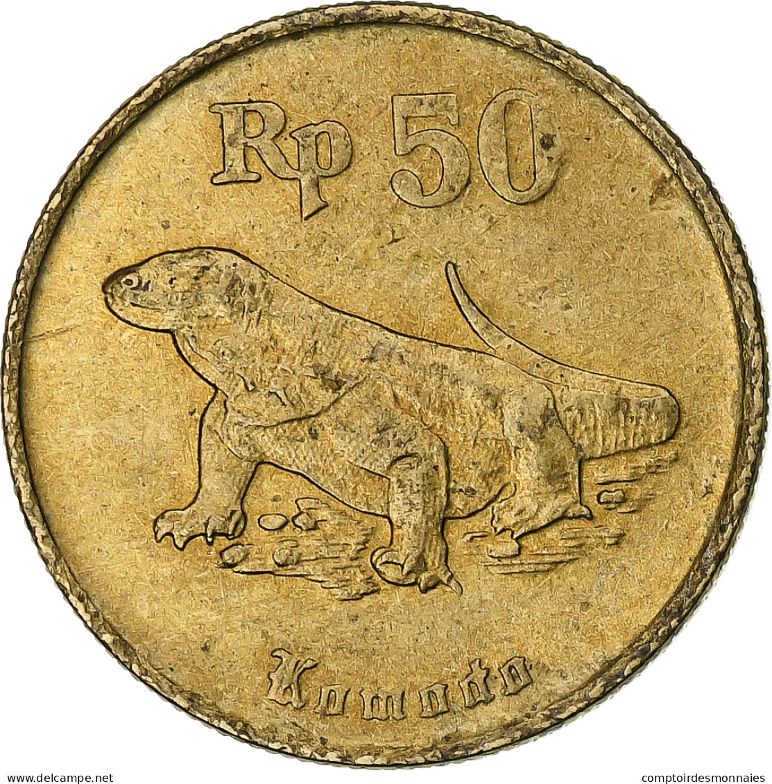 Indonésie, 50 Rupiah, 1992 - Maurice